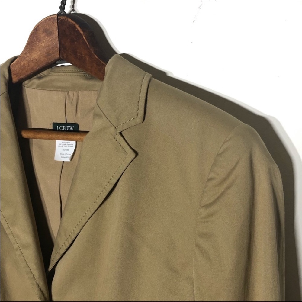 J. Crew Camel Schoolboy Blazer Size 8